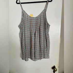 Torrid 3X trapeze flowing breezy top
